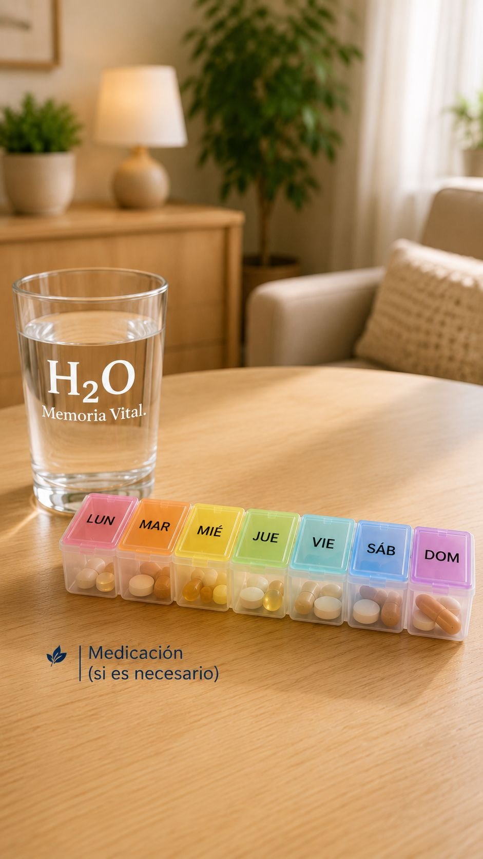 Pastillero o caja organizadora de medicamentos