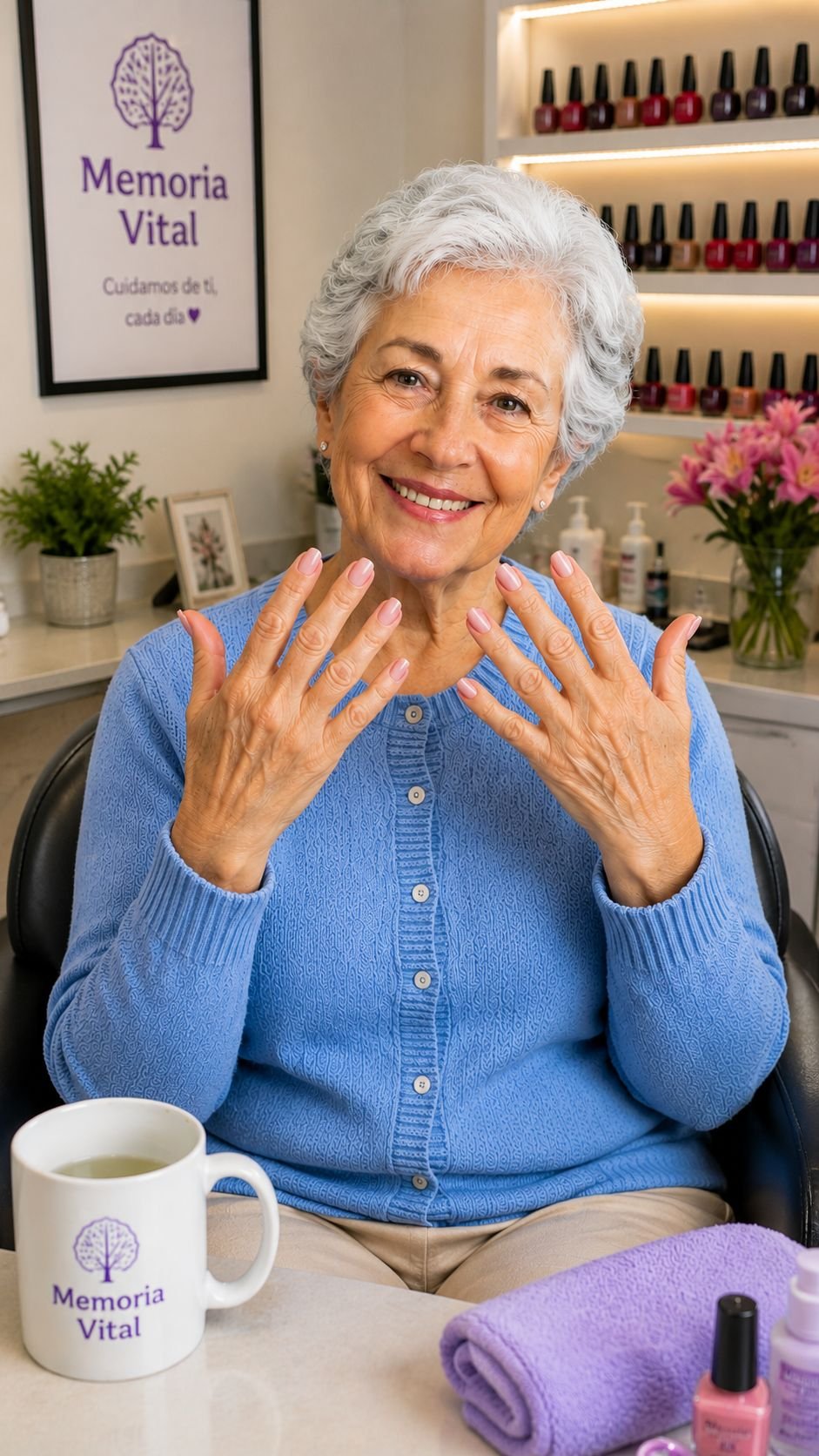 Cuidado de uñas o manicura