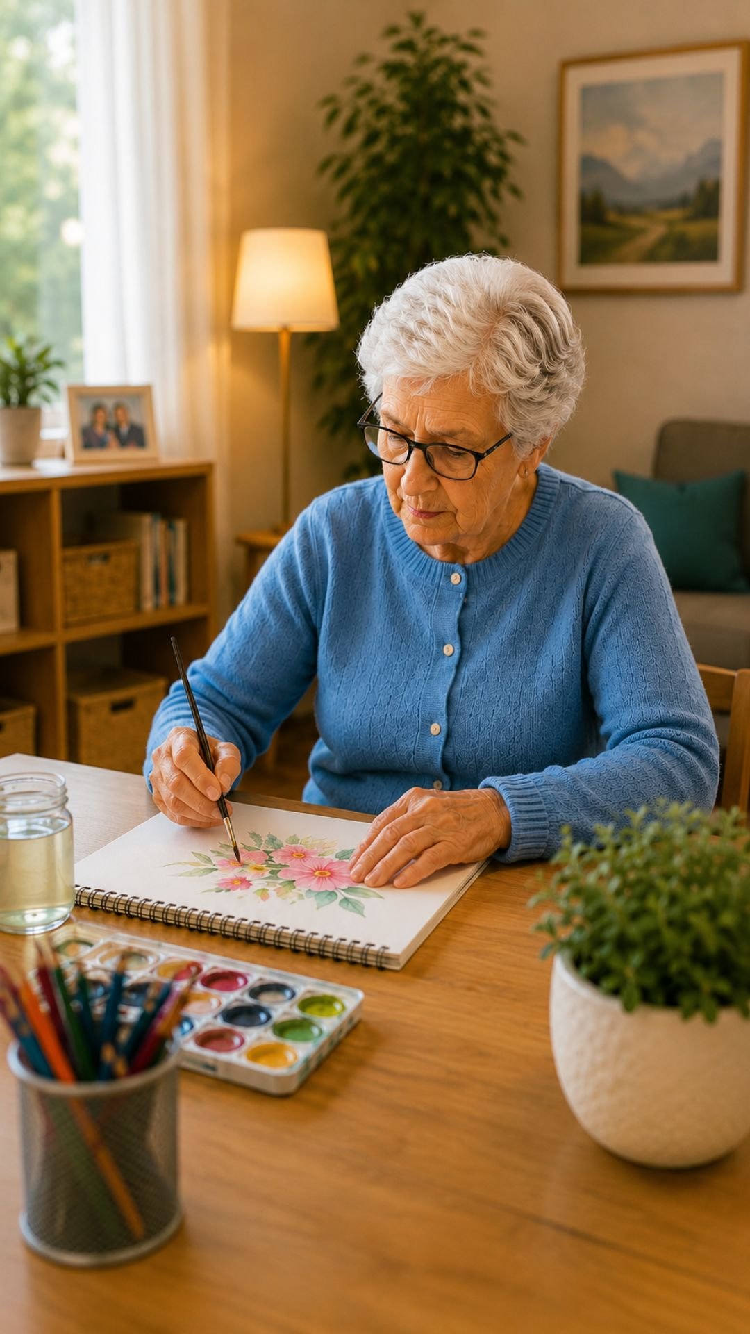 Pintando dibujos